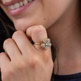 BAGUE TOURNESOL